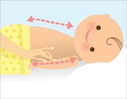 Các bước mát-xa giúp bé sơ sinh ăn ngoan, ngủ tốt